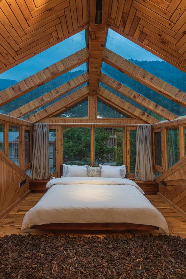 Saffronstays Monarch Manor, Manali - Regal Mansion Eksteriør bilde