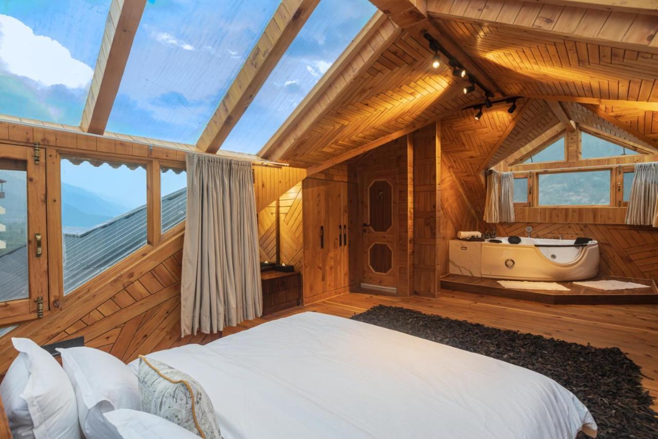 Saffronstays Monarch Manor, Manali - Regal Mansion Eksteriør bilde