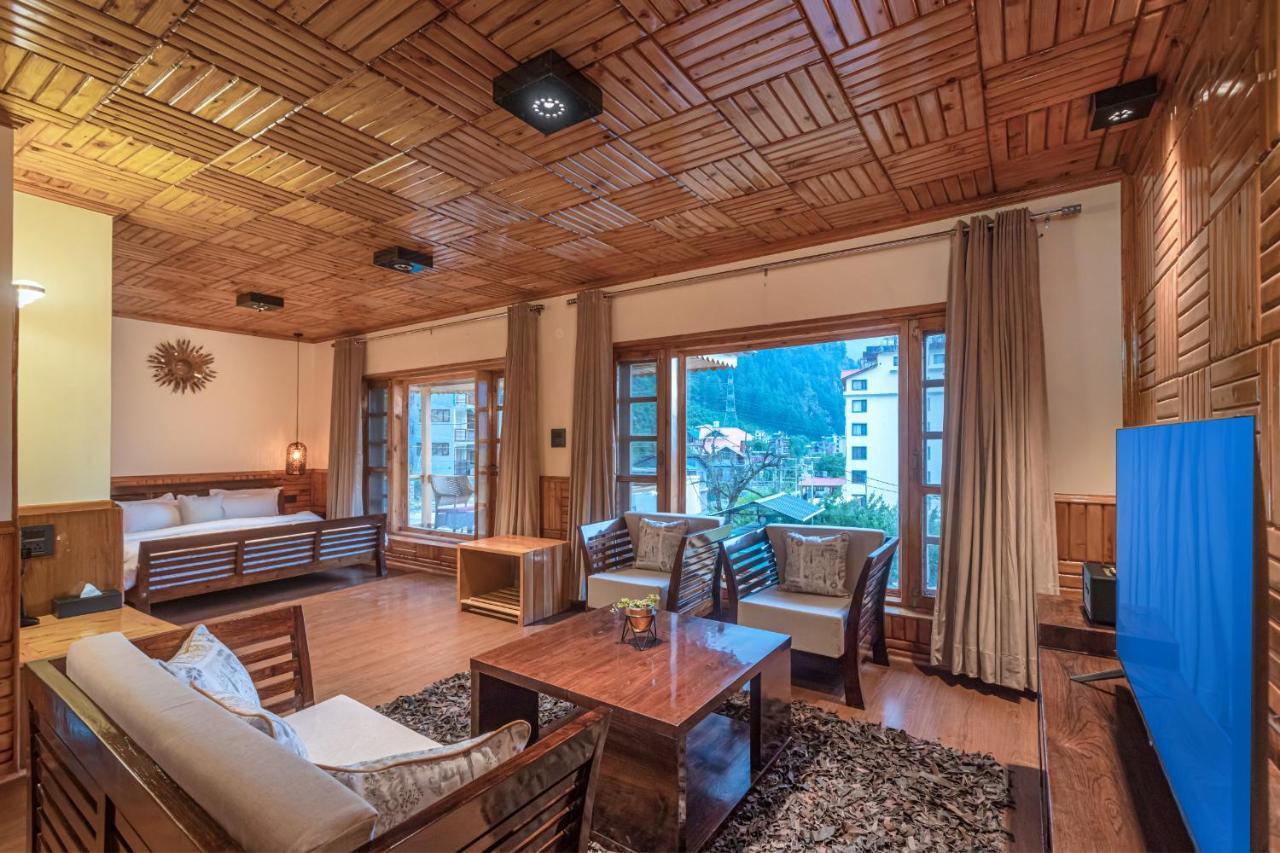 Saffronstays Monarch Manor, Manali - Regal Mansion Eksteriør bilde